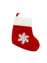 Calcetin De Navidad Mini Simples 12 Unidades