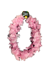 Collar Flor Hawaiano Liso 6 Unidades