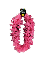 Collar Flor Hawaiano Liso 6 Unidades