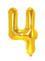 Globo Metálico 32´ Numero Dorado 1 Unidad