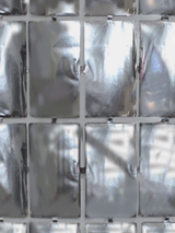 Cortina Metálica Cuadritos 2 Metros x 1 Metro 1 Unidad