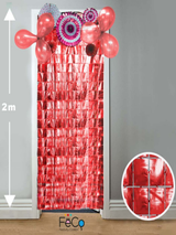 Cortina Metálica Cuadritos 2 Metros x 1 Metro 1 Unidad