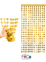 Cortina Metálica Estrellas 2 Metros x 1 Metro 1 Unidad