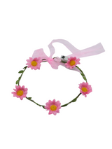 Cintillo Floreado Girasol Led 12 Unidades