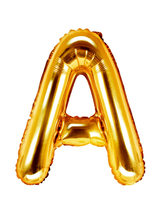 Globo Letras Metálico 16´ Letras Doradas 1 Unidad