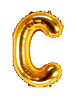 Globo Letras Metálico 16´ Letras Doradas 1 Unidad