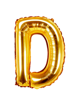 Globo Letras Metálico 16´ Letras Doradas 1 Unidad