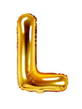 Globo Letras Metálico 16´ Letras Doradas 1 Unidad