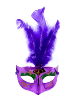 Antifaz Veneciano Pluma 1 Unidad - KiraKira