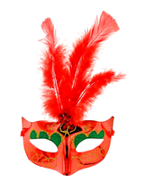 Antifaz Veneciano Pluma 1 Unidad - KiraKira
