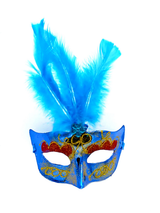 Antifaz Veneciano Pluma 1 Unidad - KiraKira