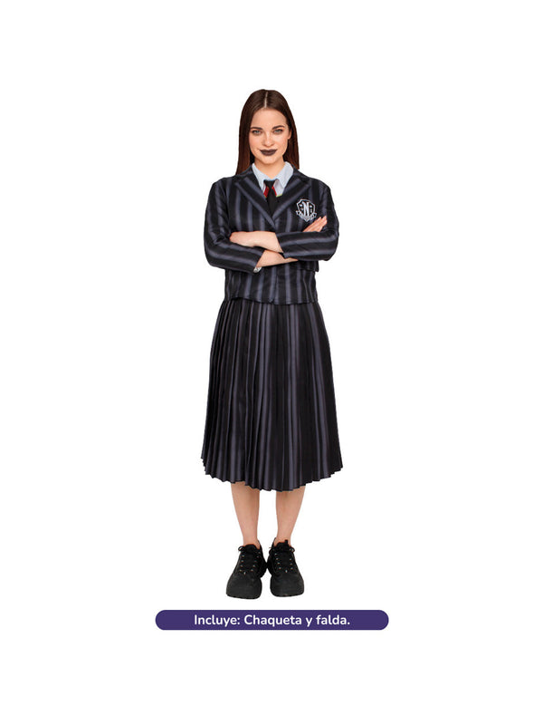 Disfraz Adulto Wednesday Uniforme