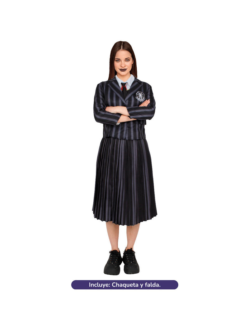 Disfraz Adulto Wednesday Uniforme