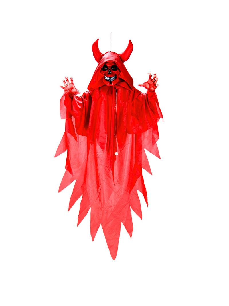 Decoración Halloween Diablo LED 160cm 1pcs