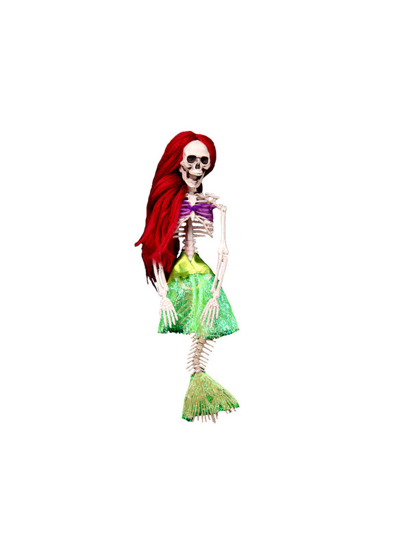 Adorno Halloween Esqueleto Sirena Colgante 40cm 1pcs