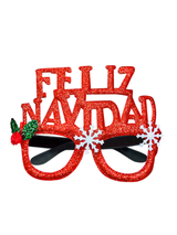 Lente Feliz Navidad Glitter 12 Unidades