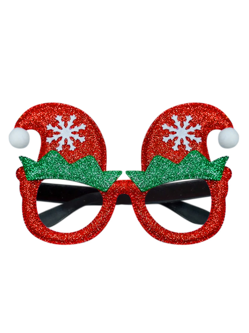 Lente Gorro Elfo Glitter 12 Unidad