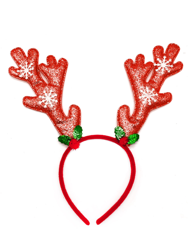 Cintillo Reno Largo Brillo Glitter 1 Unidad