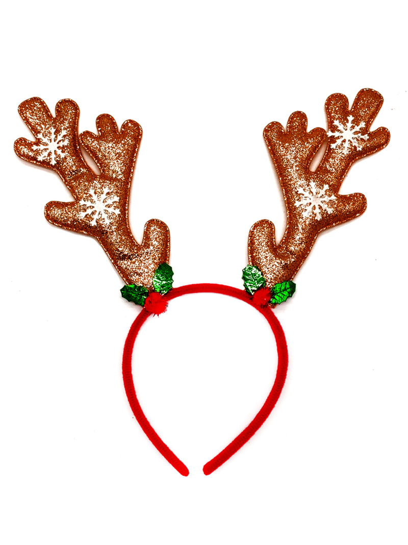 Cintillo Reno Largo Brillo Glitter 1 Unidad