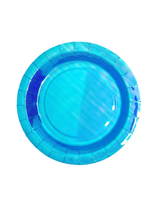 Plato Carton 7 Nacarado 6 Unidades