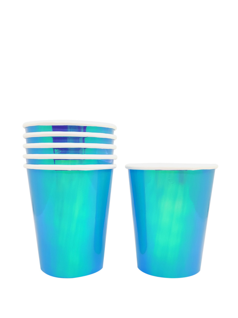 Vaso Carton 7 Oz Nacarado 6 Unidades