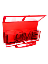 Caja LOVE Rojo 1pcs