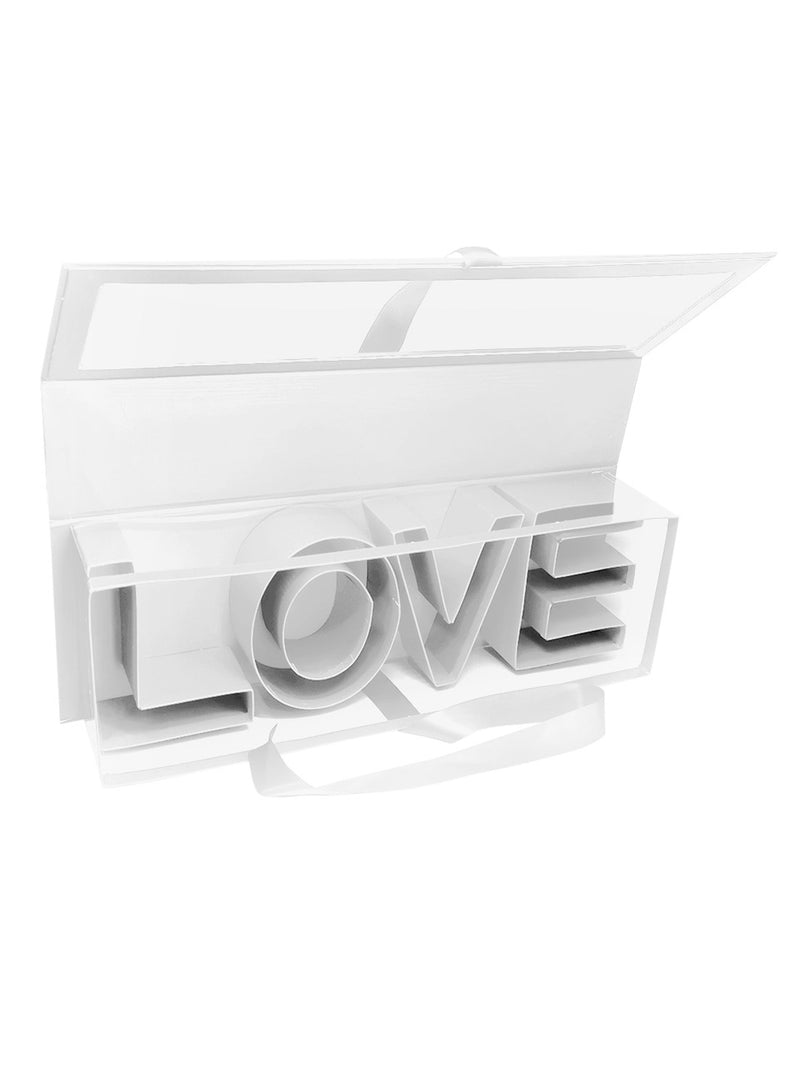 Caja LOVE Blanco 1pcs