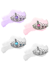 Corona Reina Corazón Velos 1 Unidad
