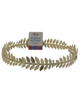 Corona Metálica Espiga Dorado 1 Unidad