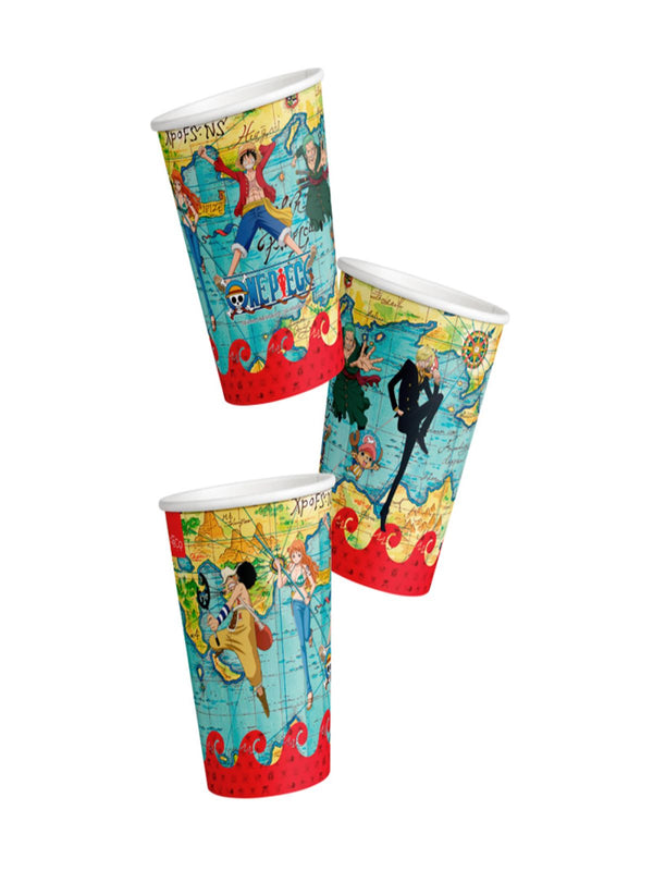 Vasos Polipapel One Piece X 6 Unidades