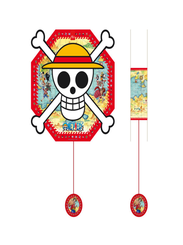 Piñata 3D Plegable One Piece X 1 Unidad