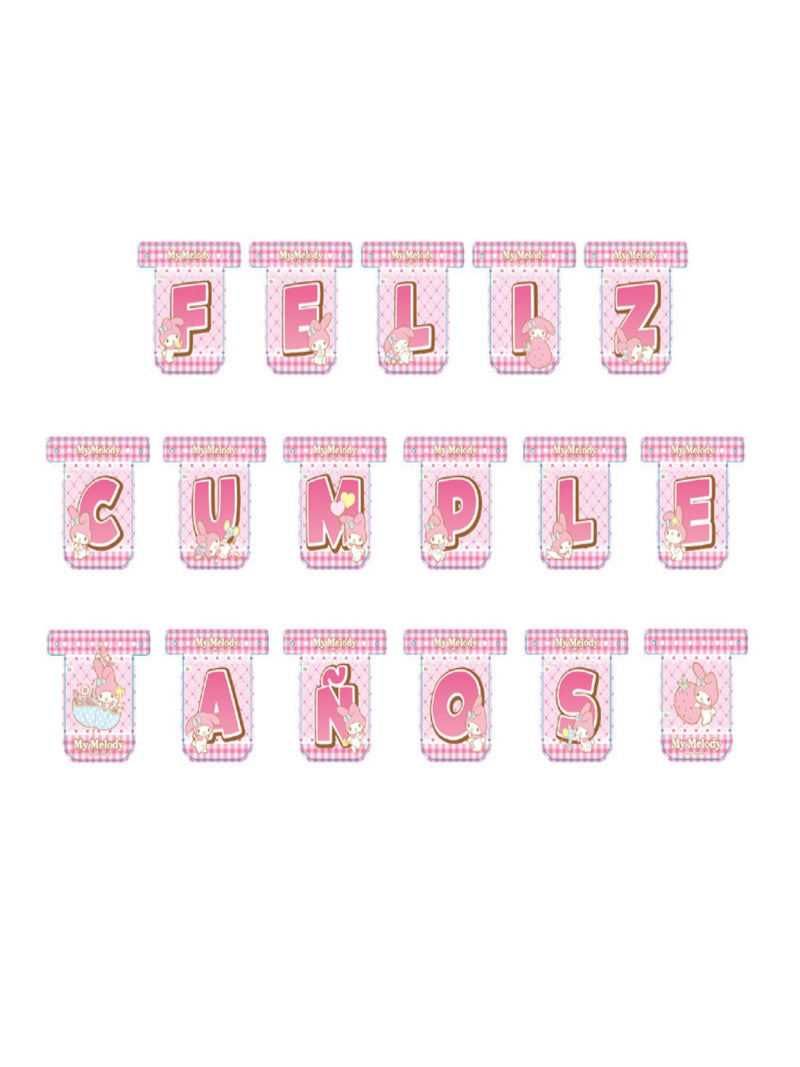 Guirnalda F.C. My Melody X 1 Unidad
