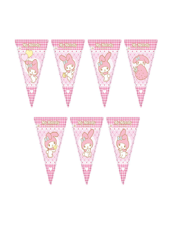 Banderín Triangular Papel 2M My Melody X1 Unidad