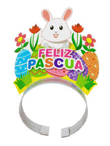 Cintillo Feliz Pascua 4 Pcs x 1 Uni