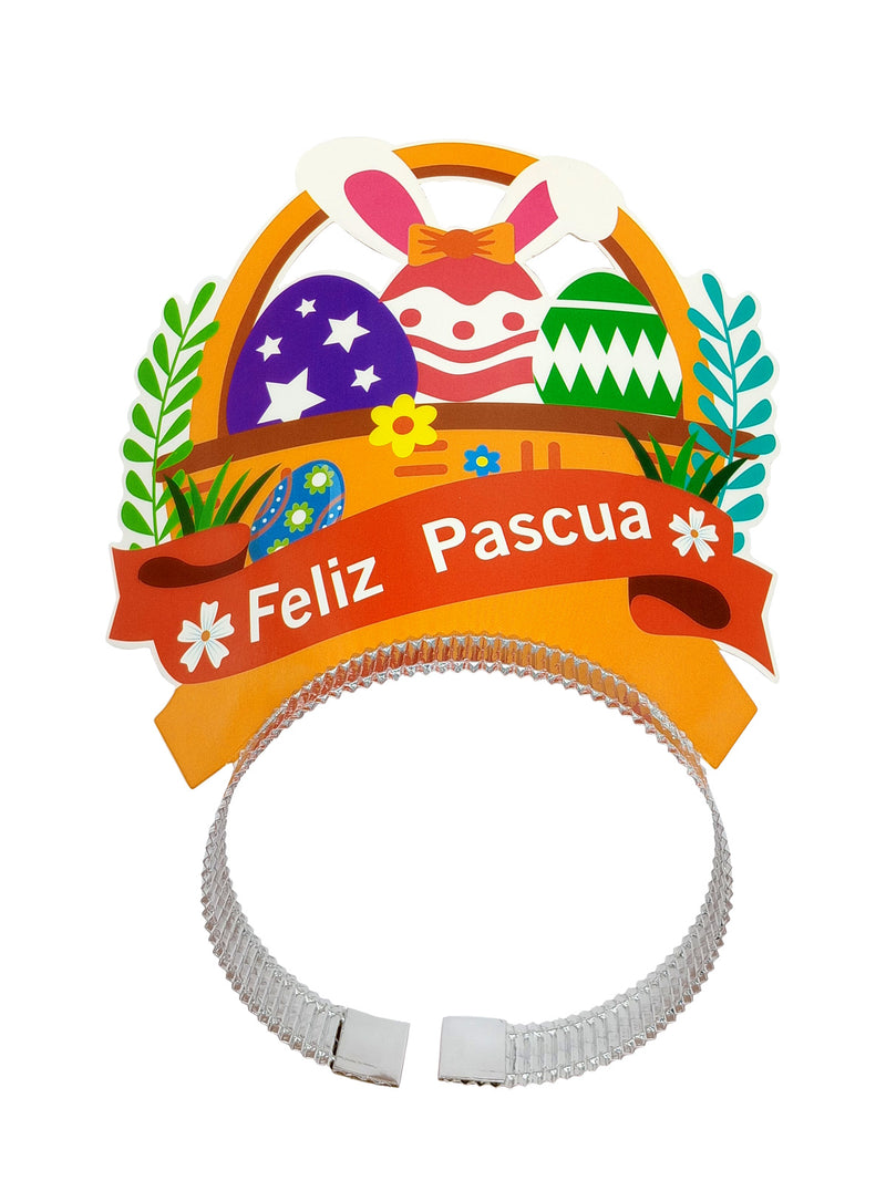 Cintillo Feliz Pascua 4 Pcs x 1 Uni