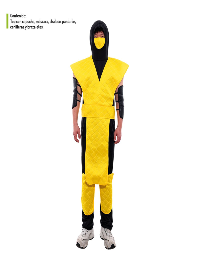 Traje Ninja Amarillo