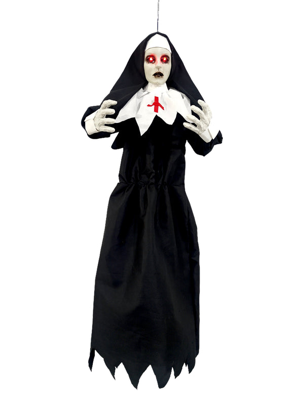 Monja Colgada Animatronics 120 Cm X 1 Unidad