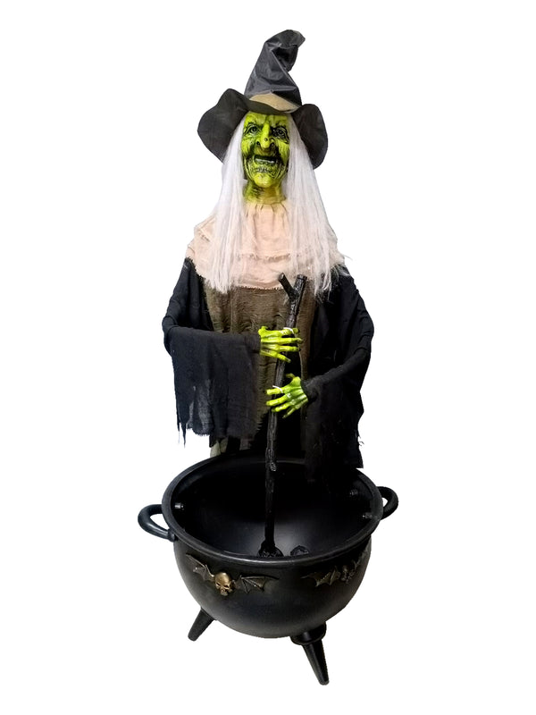 Bruja Con Caldera Animatronics 160Cm X1Uni