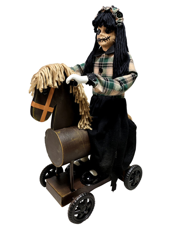 Muñeca En Caballito Animatronics 88 Cm X 1 Unidad