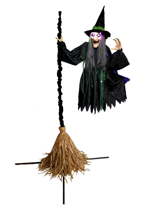 Bruja Flotando Animatronics 183Cm X 1 Unidad