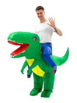 Traje Adulto Inflable Dino Ride  X 1 Unidad