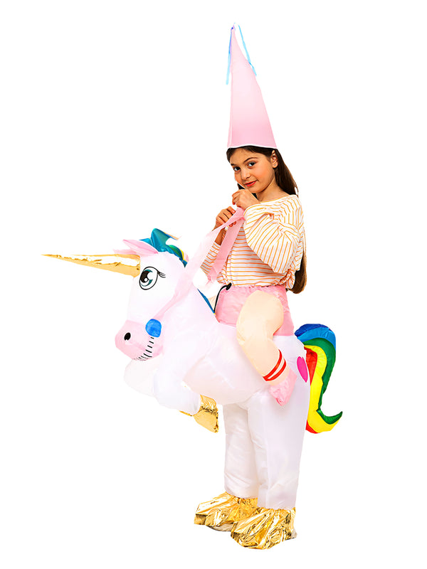 Disfraz Inflable Unicornio por 1 Unidad