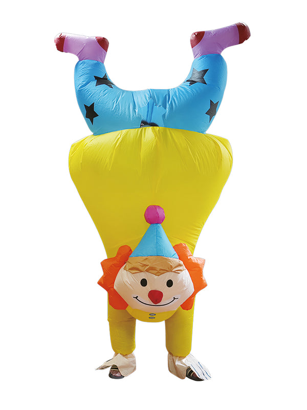 Traje Adulto Inflable Payaso Reverso  X 1 Unidad