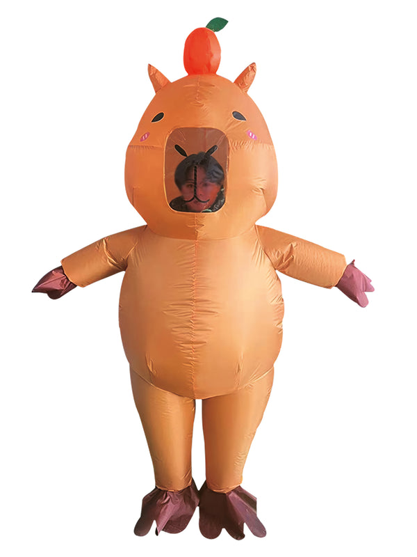 Traje Adulto Inflable Capibara  X 1 Unidad