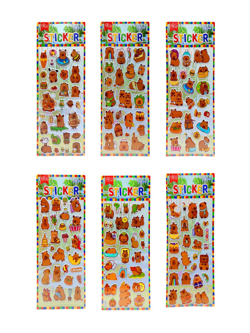 Sticker Infantil X 12 Unidades