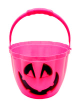 Canasto Plastico  23X16 CM Calabaza led X 1 Unidad