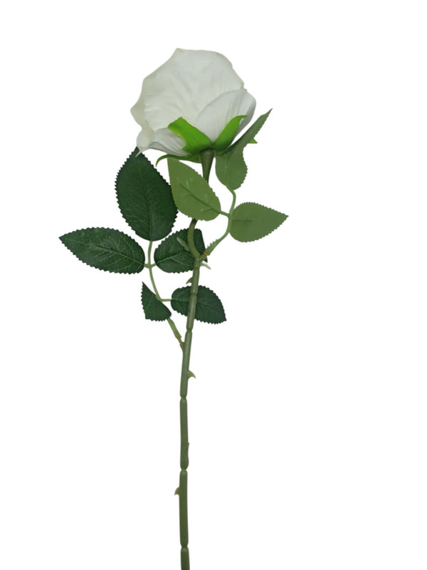 Rosa Artificial 50 Cm  X 1 Unidad