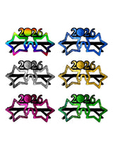 Lente Estrella 2026 Metallic X 12 Unidades