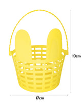 Canasto Plastico Orejas 17X19 CM PASTEL  X 1 Unidad