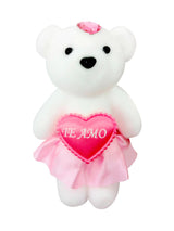 Osito Plumavit 11 Cm Te Amo X 12 Unidad